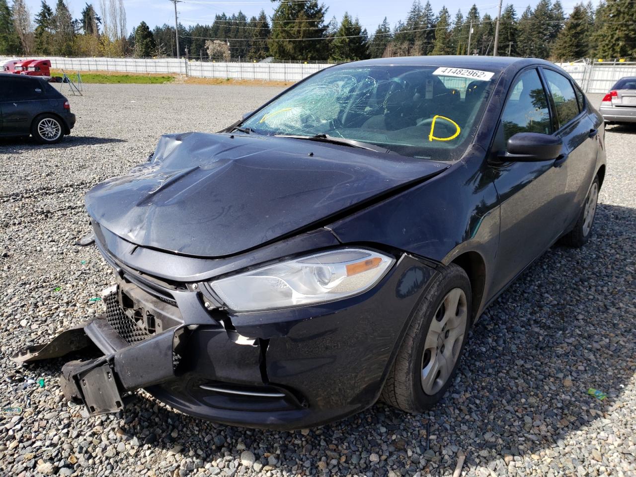 Photo 2 from auction – 2013 DODGE DART SE with VIN 1C3CDFAA8DD319936