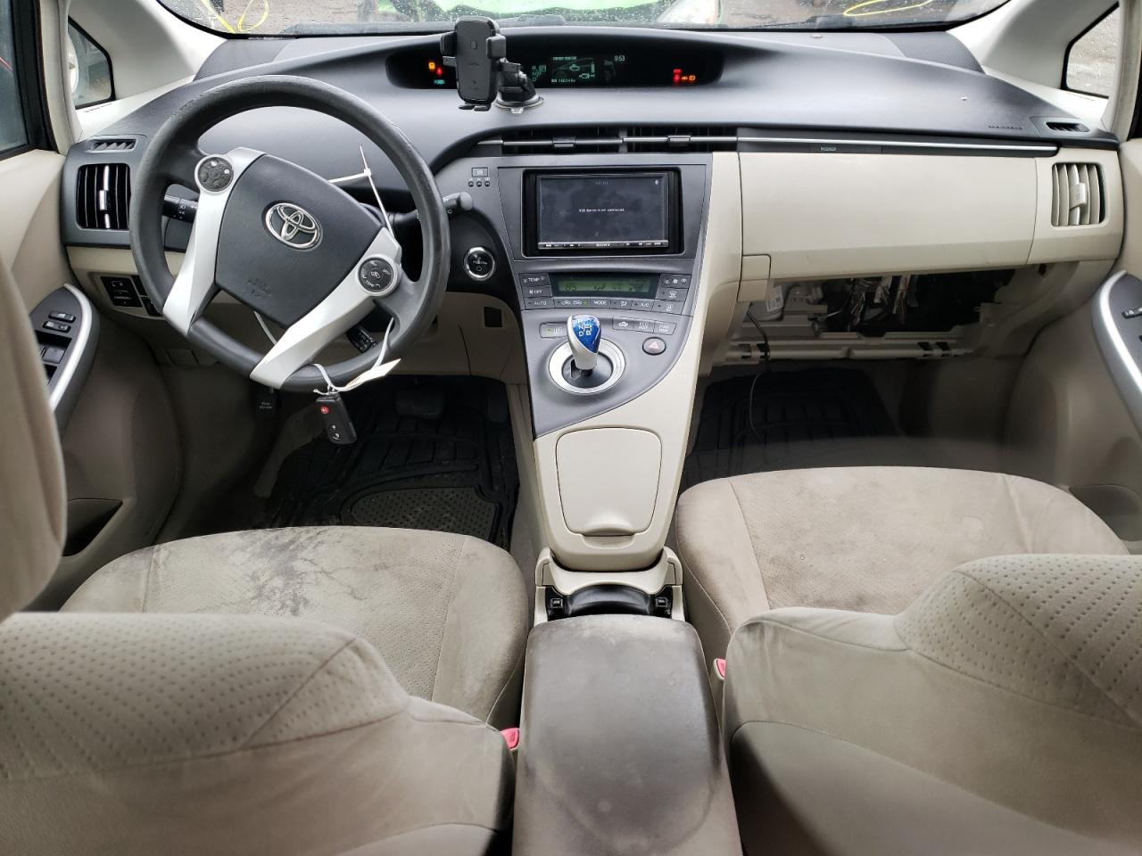 Photo 9 from auction – 2010 TOYOTA PRIUS with VIN JTDKN3DU3A1118144