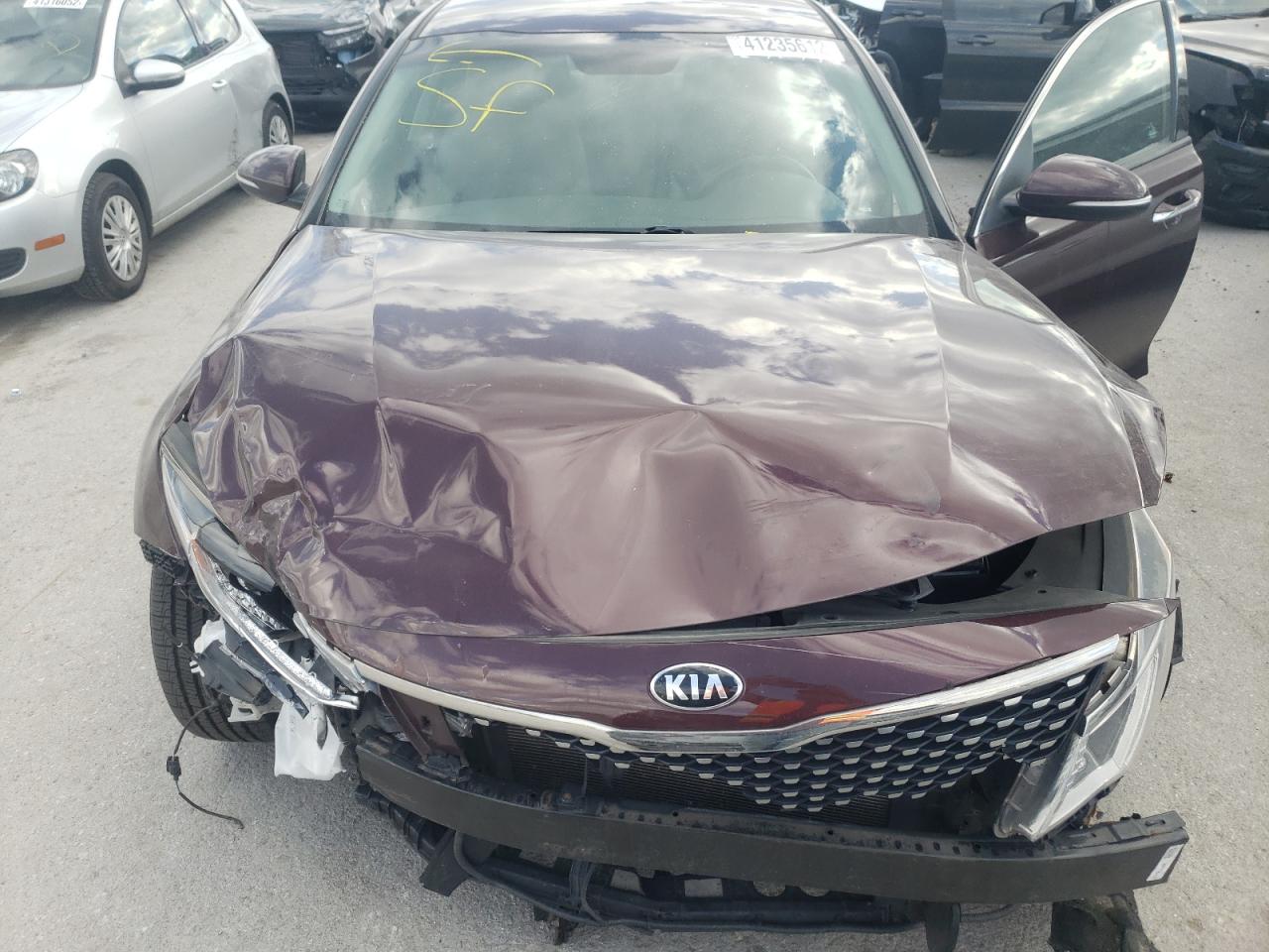 Photo 7 from auction – 2016 KIA OPTIMA EX with VIN 5XXGU4L33GG023197