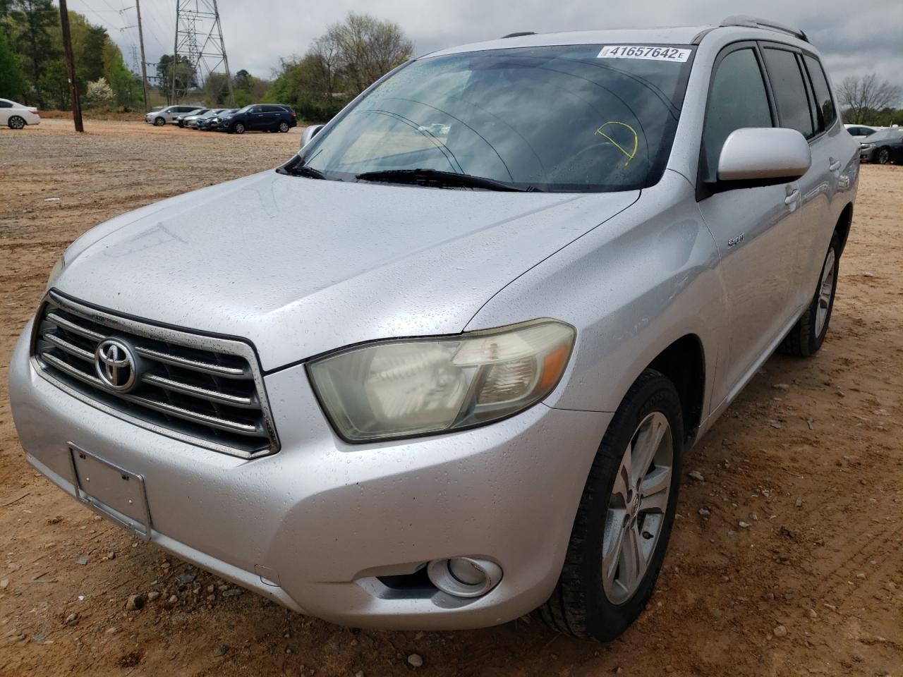 Photo 2 from auction – 2008 TOYOTA HIGHLANDER with VIN JTEDS43A982005071