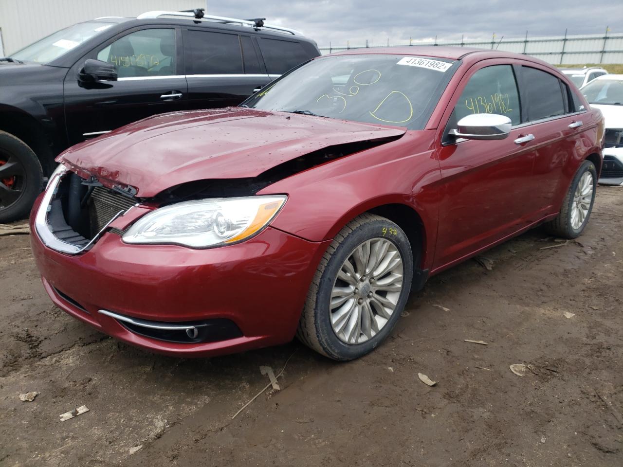 Photo 2 from auction – 2011 CHRYSLER 200 LIMITE with VIN 1C3BC2FG1BN525224