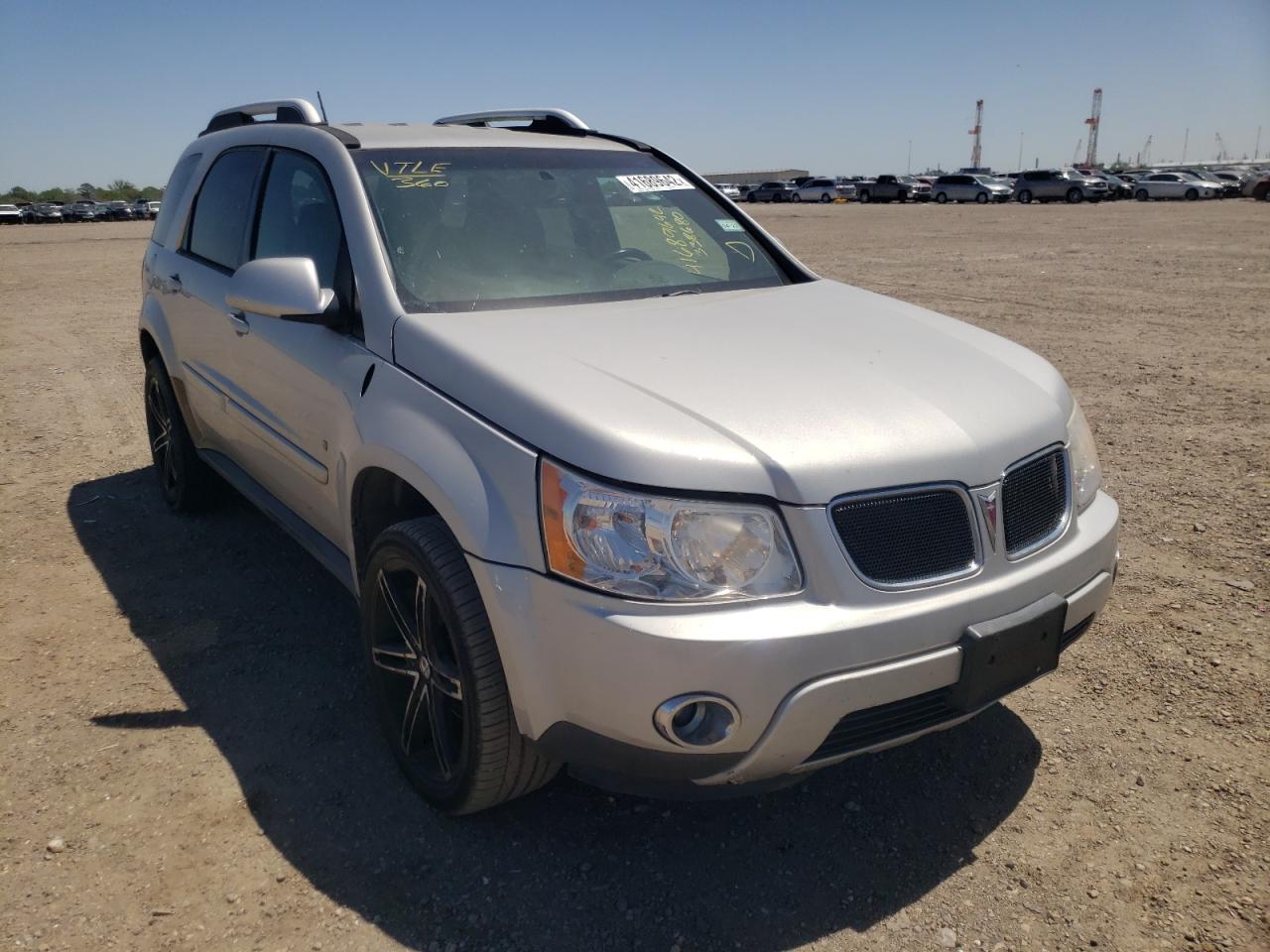 PONTIAC TORRENT 2008 with VIN 2CKDL33F786338680 - Photo from auction