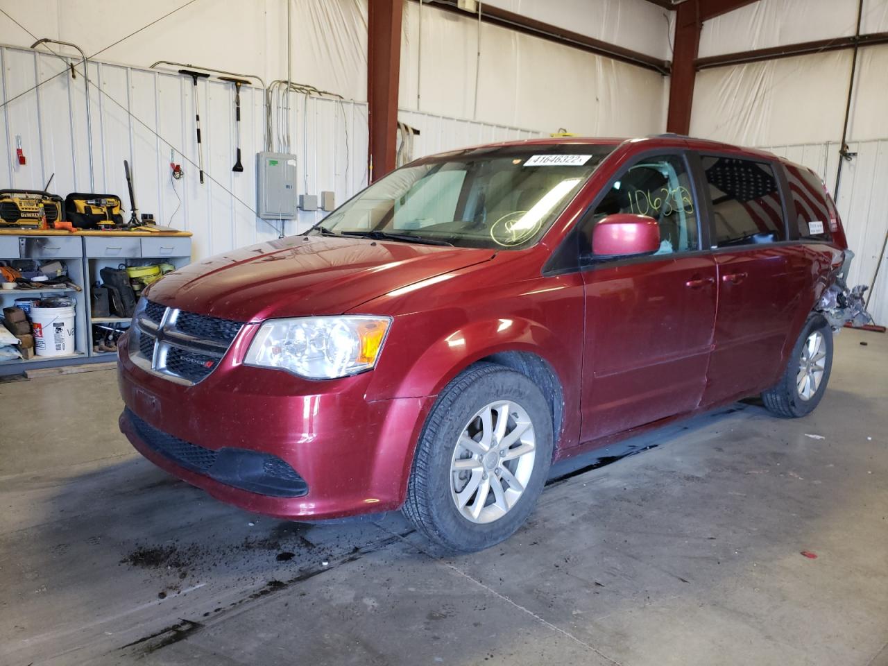 Photo 2 from auction – 2014 DODGE GRAND CARA with VIN 2C4RDGCG1ER202629
