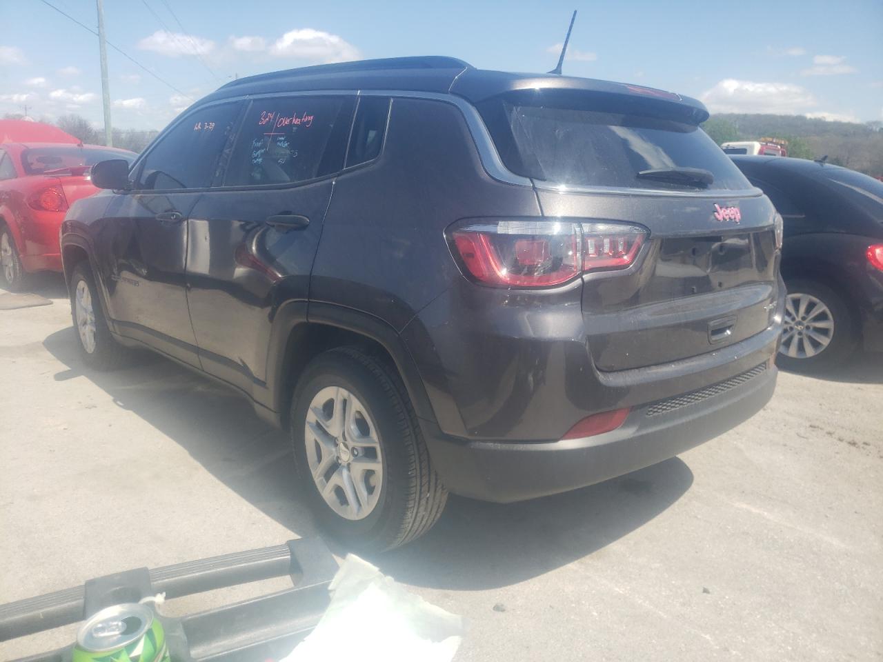Photo 3 from auction – 2020 JEEP COMPASS SP with VIN 3C4NJCAB5LT169717