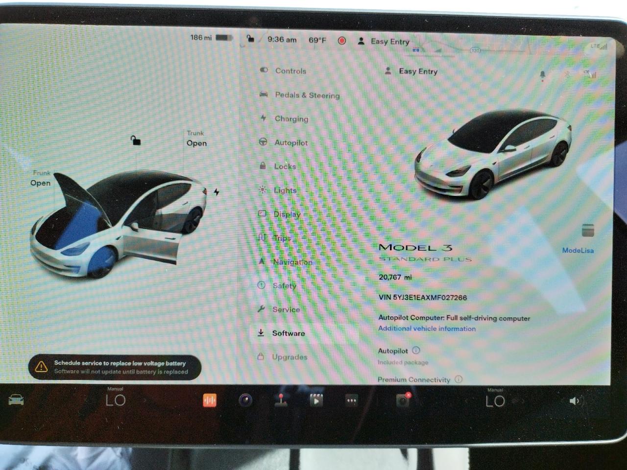 Photo 8 from auction – 2021 TESLA MODEL 3 with VIN 5YJ3E1EAXMF027266