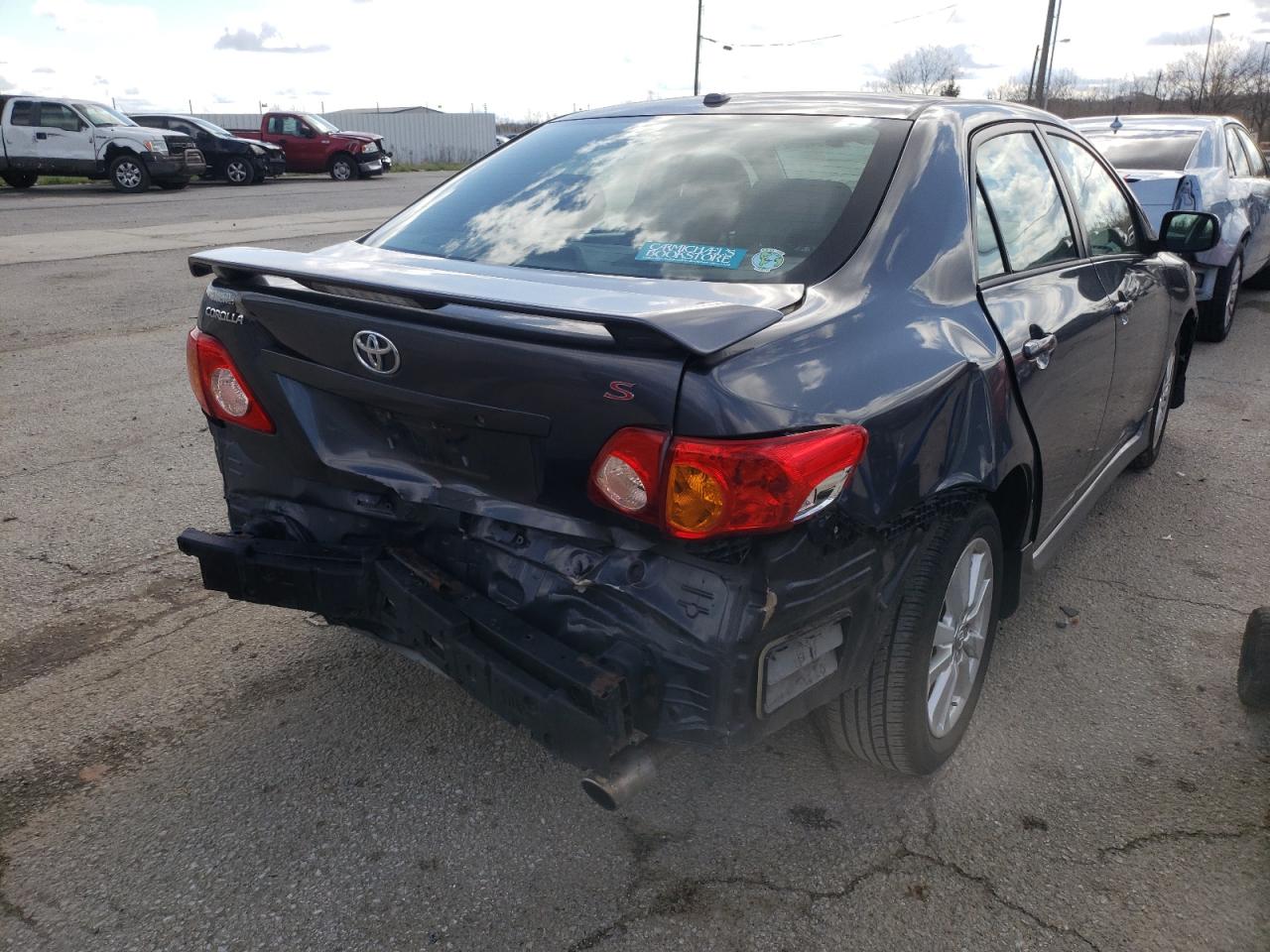 Photo 4 from auction – 2009 TOYOTA COROLLA BA with VIN 2T1BU40E19C147964