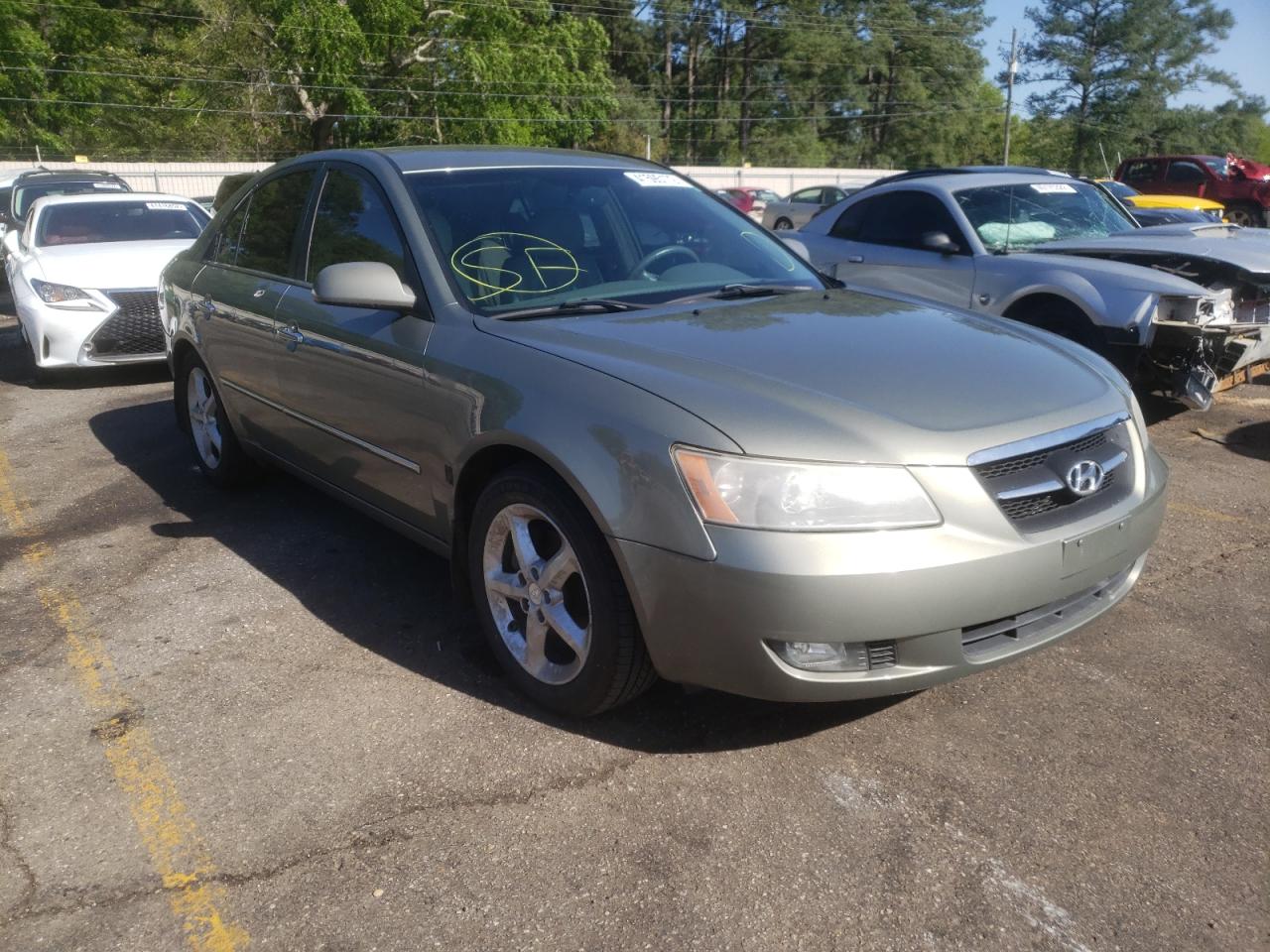 Photo 1 from auction – 2008 HYUNDAI SONATA SE with VIN 5NPEU46F48H354311