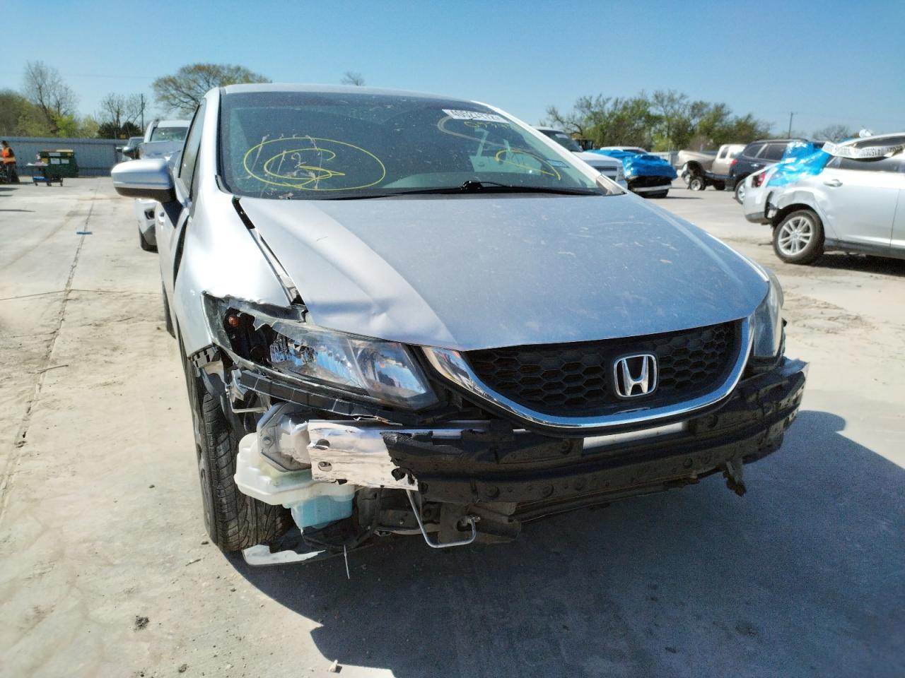 Photo 9 from auction – 2015 HONDA CIVIC LX with VIN 19XFB2F50FE053431