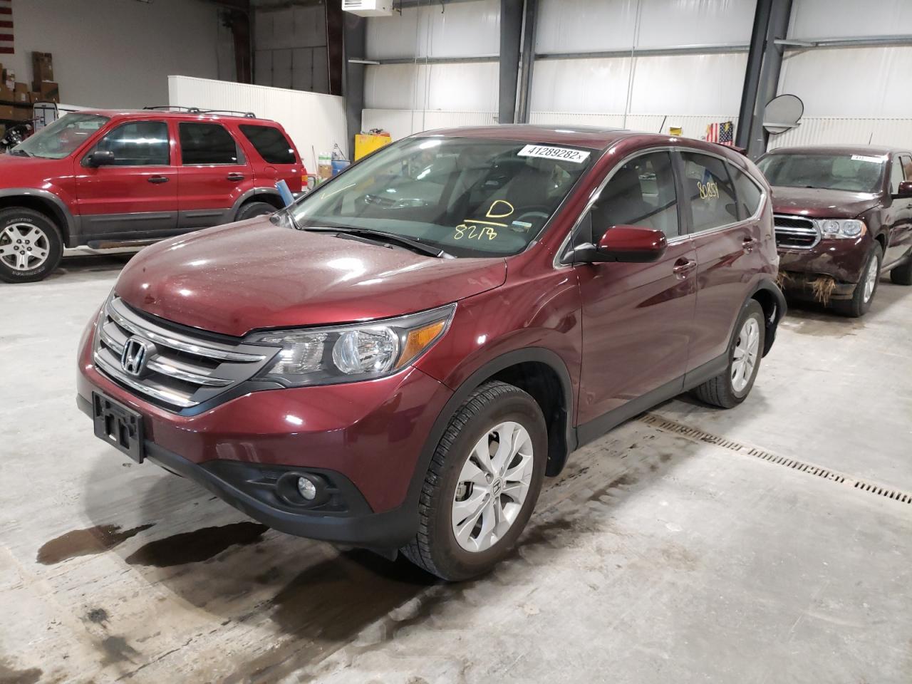 Photo 2 from auction – 2013 HONDA CR-V EX with VIN 5J6RM4H51DL088218