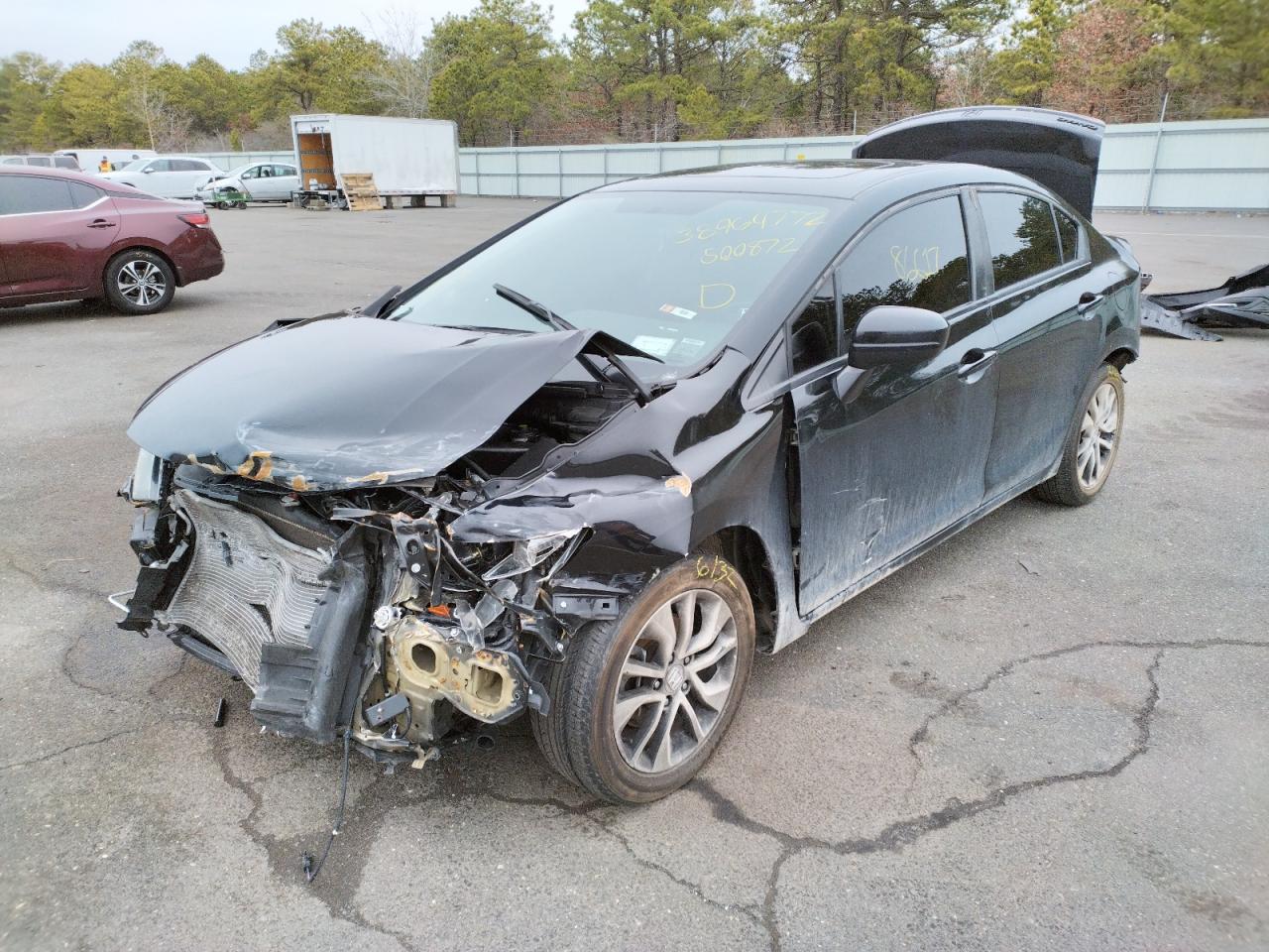 Photo 2 from auction – 2015 HONDA CIVIC EX with VIN 2HGFB2F89FH500872