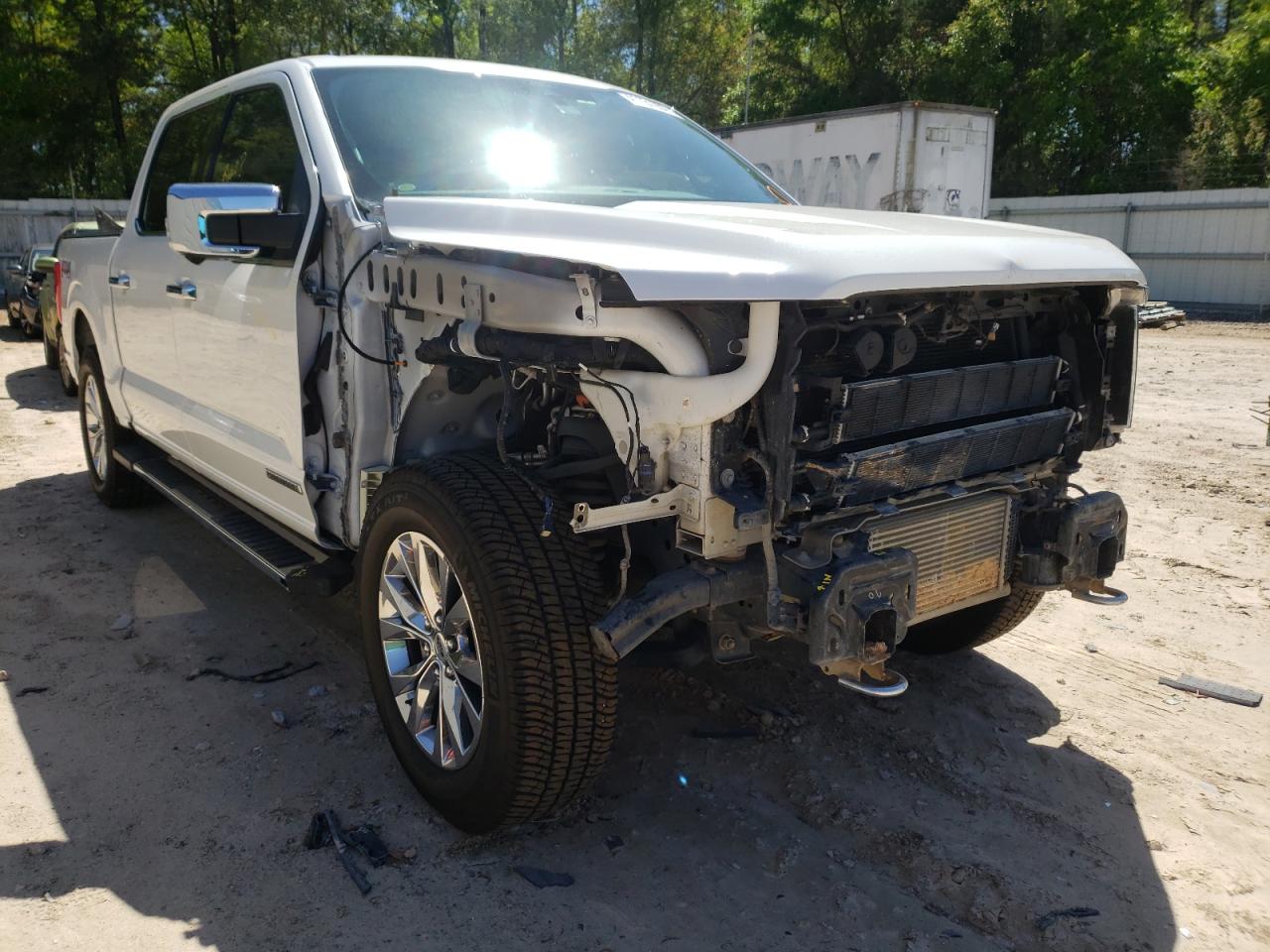 Photo 1 from auction – 2021 FORD F150 SUPER with VIN 1FTFW1ED5MFA76455