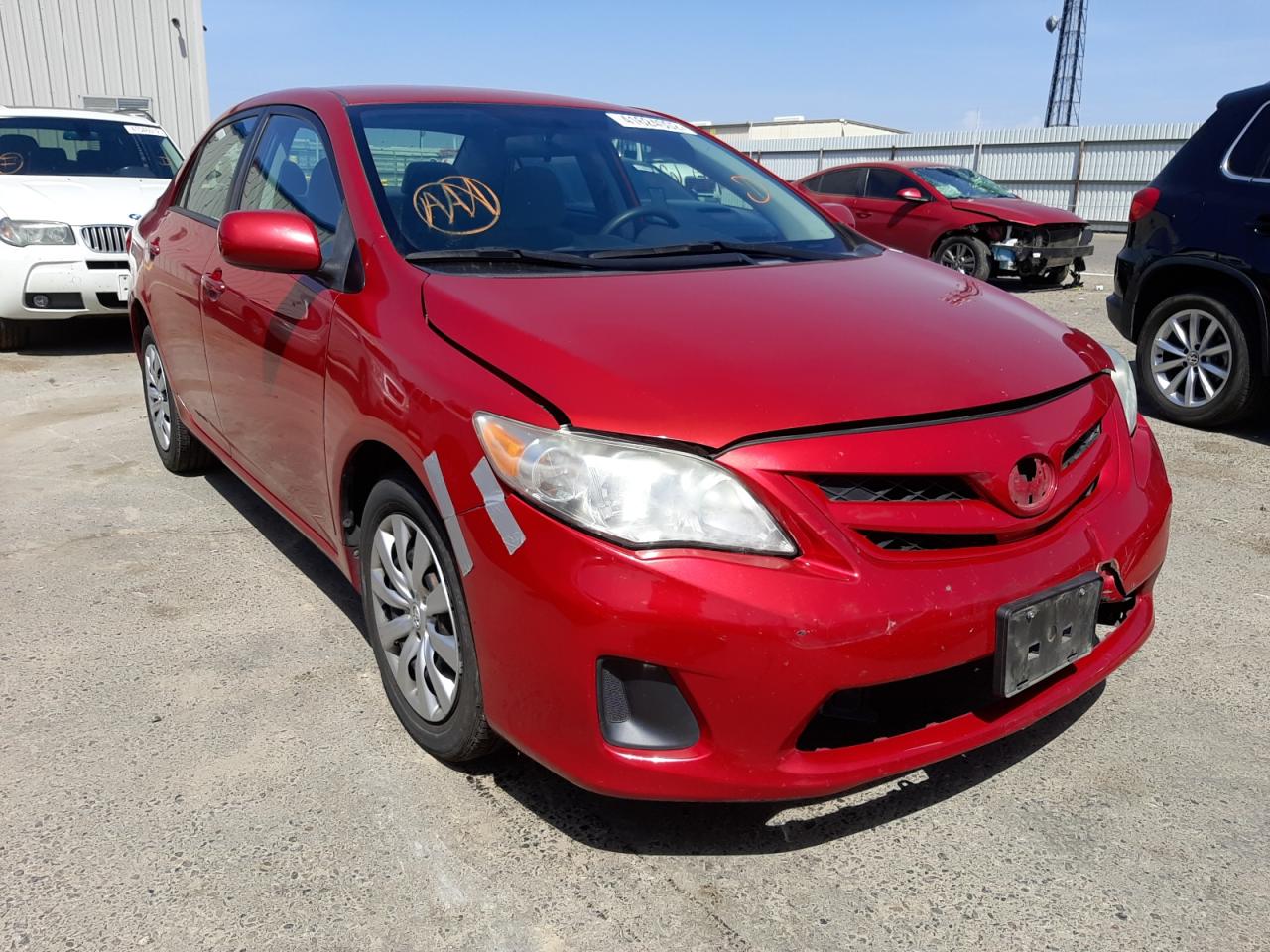 TOYOTA COROLLA BA 2012 with VIN 5YFBU4EE4CP017385 - Photo from auction