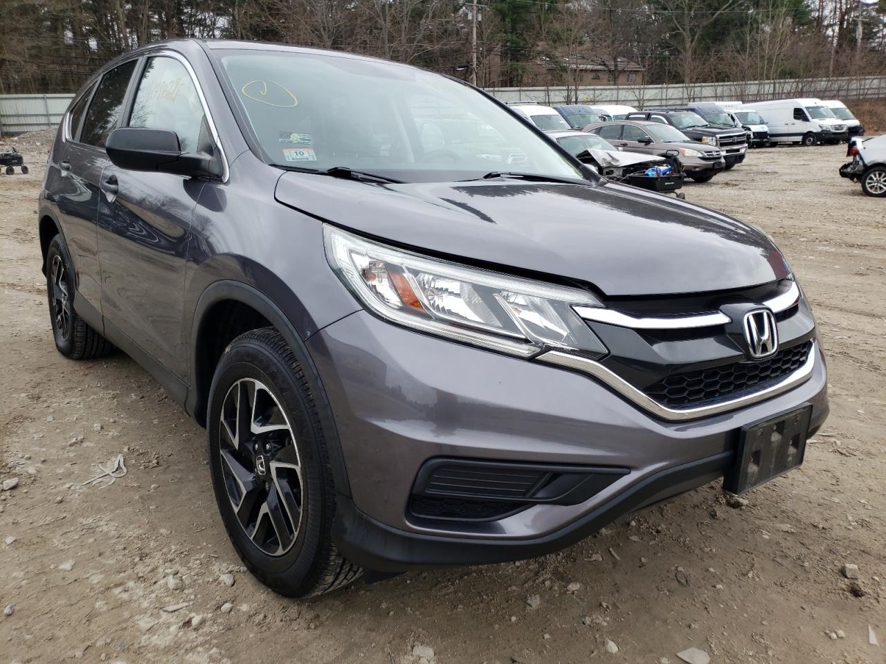 HONDA CR-V SE 2016 with VIN 5J6RM4H41GL037166 - Photo from auction