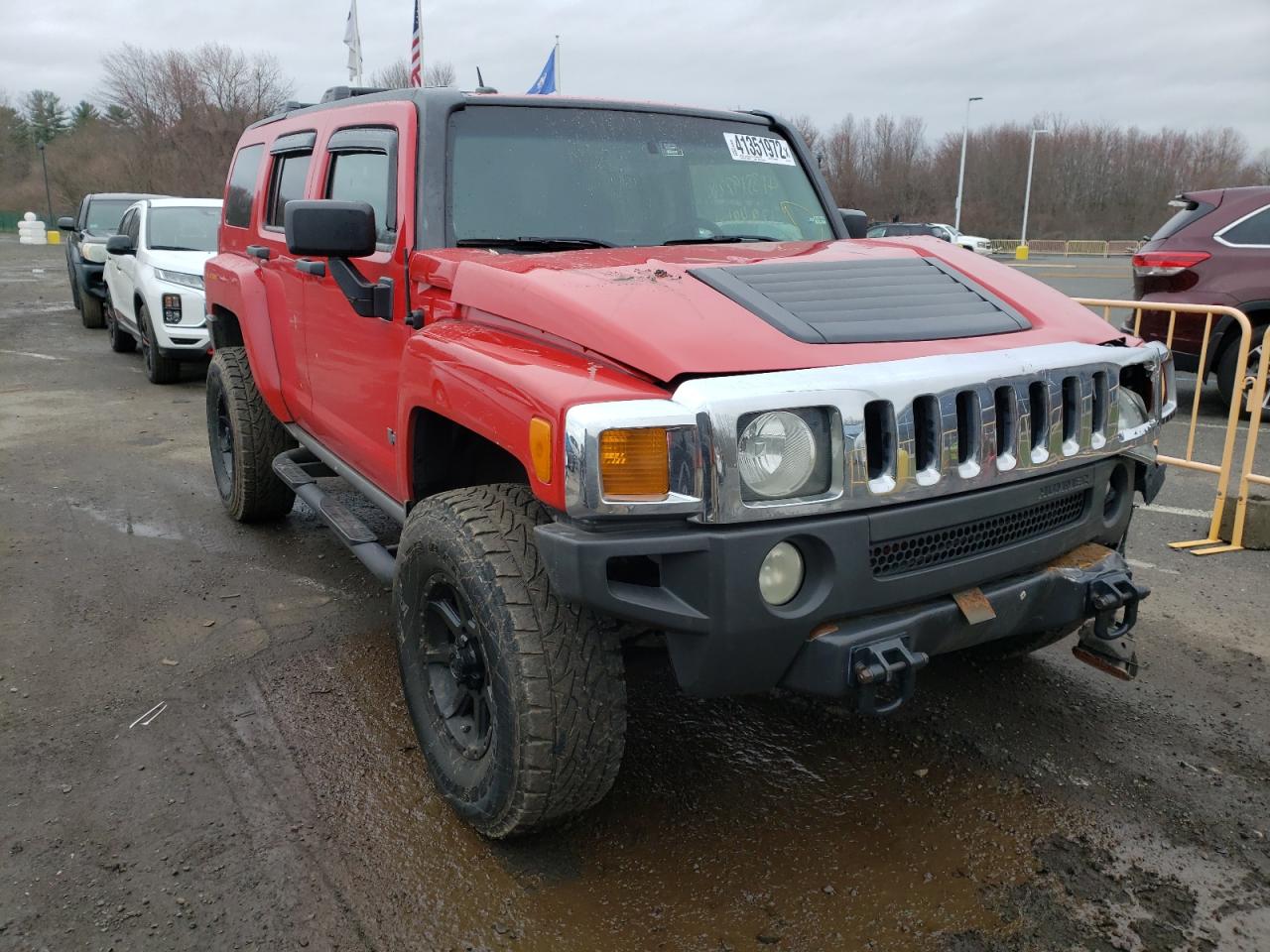 HUMMER H3 2006 with VIN 5GTDN136368106177 - Photo from auction
