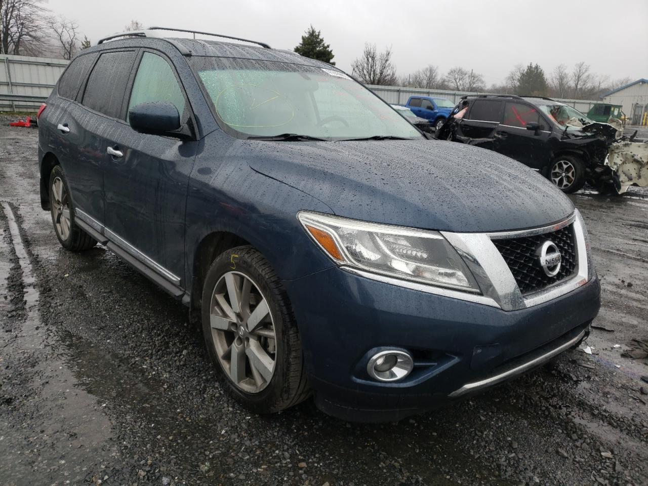 NISSAN PATHFINDER 2014 with VIN 5N1AR2MMXEC684222 - Photo from auction