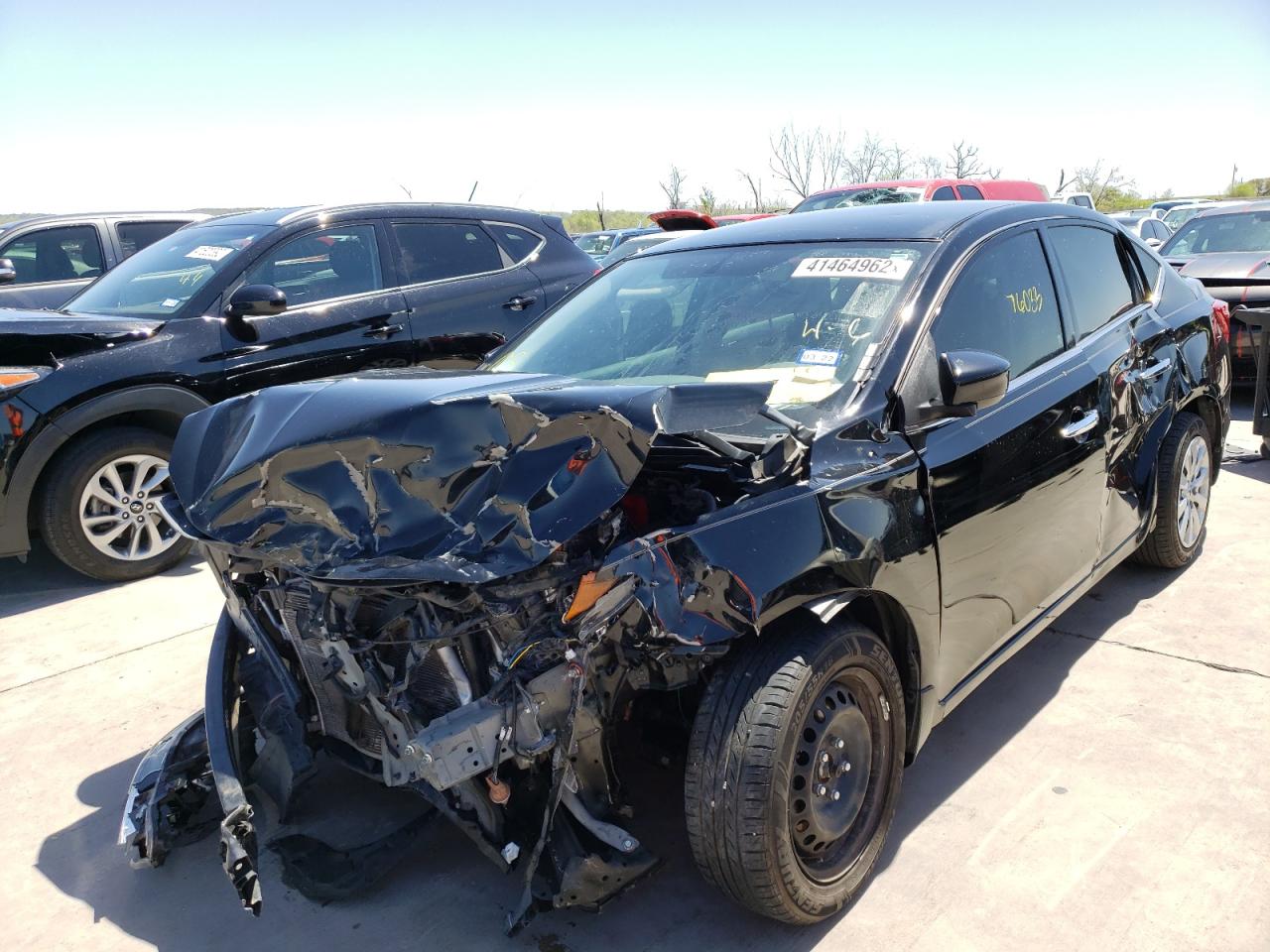 Photo 2 from auction – 2016 NISSAN SENTRA S with VIN 3N1AB7AP3GL676929