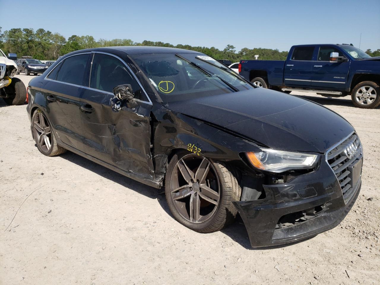 AUDI A3 PREMIUM 2015 with VIN WAUCCGFF3F1075641 - Photo from auction