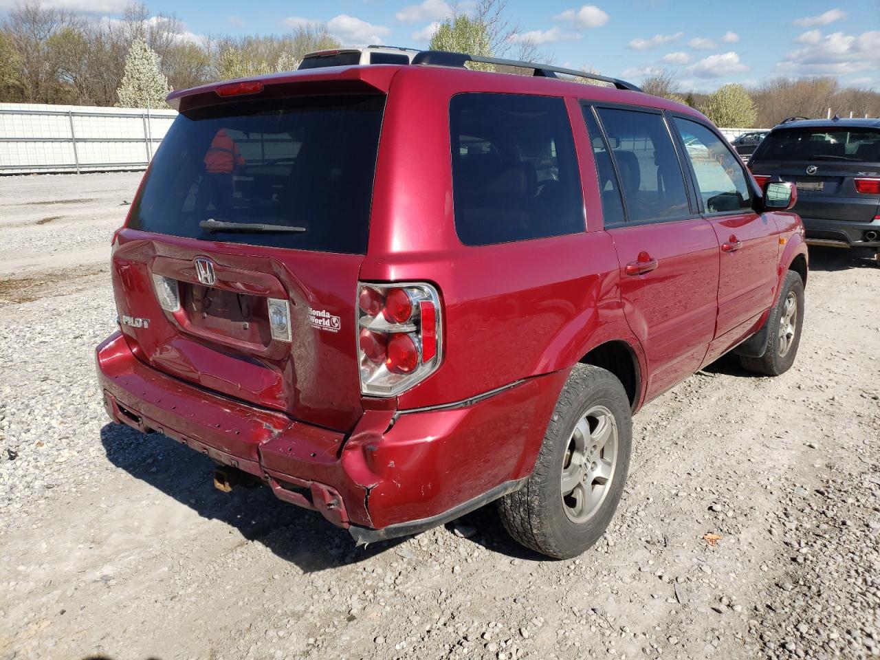 Photo 4 from auction – 2006 HONDA PILOT EX with VIN 5FNYF28536B040158