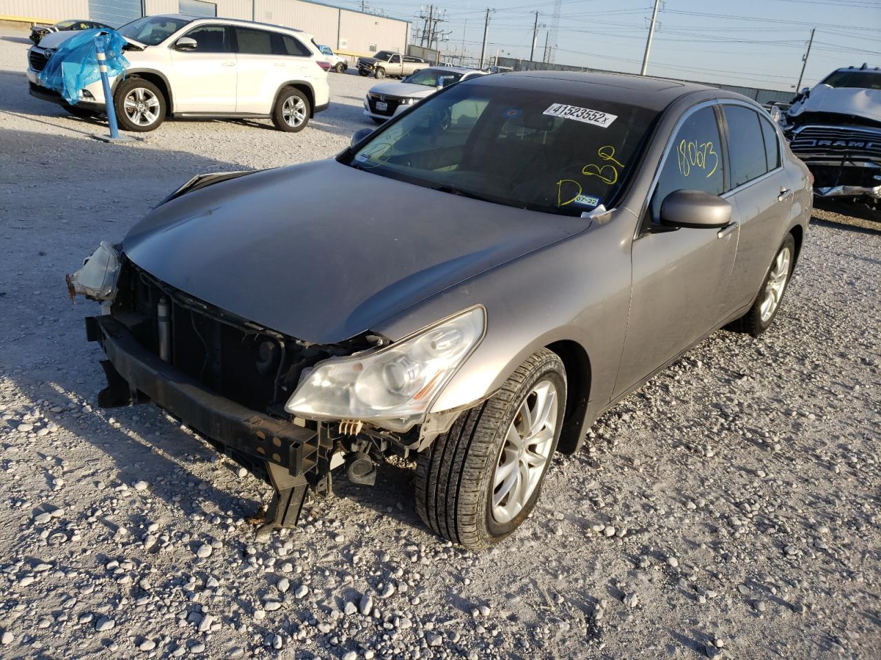 Photo 2 from auction – 2008 INFINITI G35 with VIN JNKBV61E98M224023