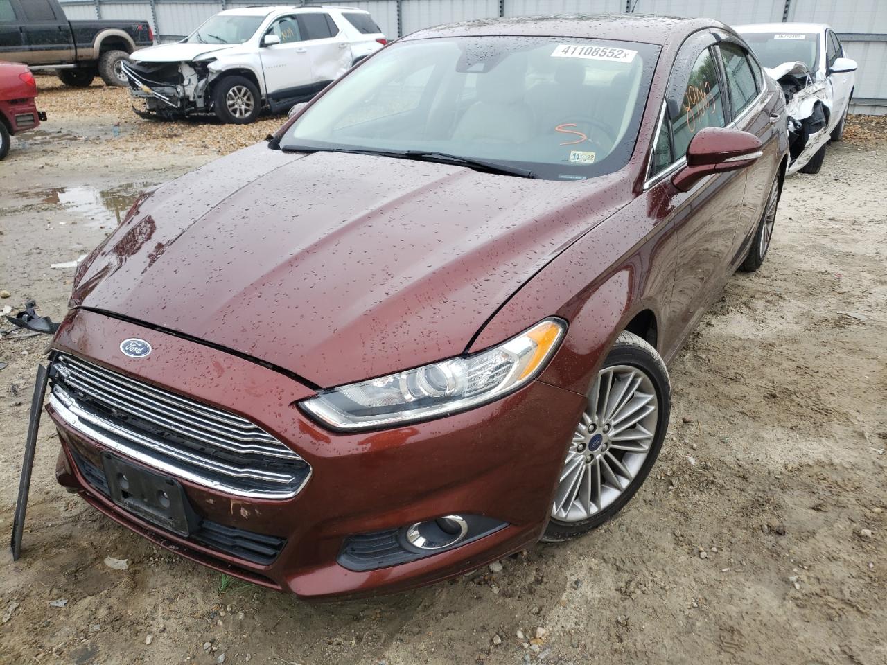 Photo 2 from auction – 2015 FORD FUSION SE with VIN 3FA6P0HD4FR190509
