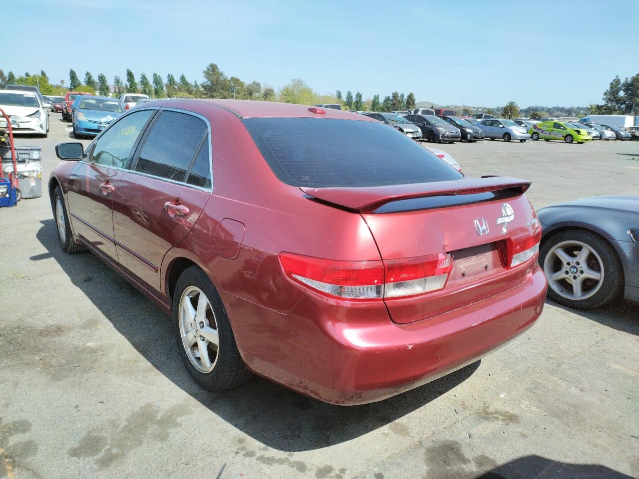 Photo 3 from auction – 2004 HONDA ACCORD EX with VIN JHMCM56884C032404