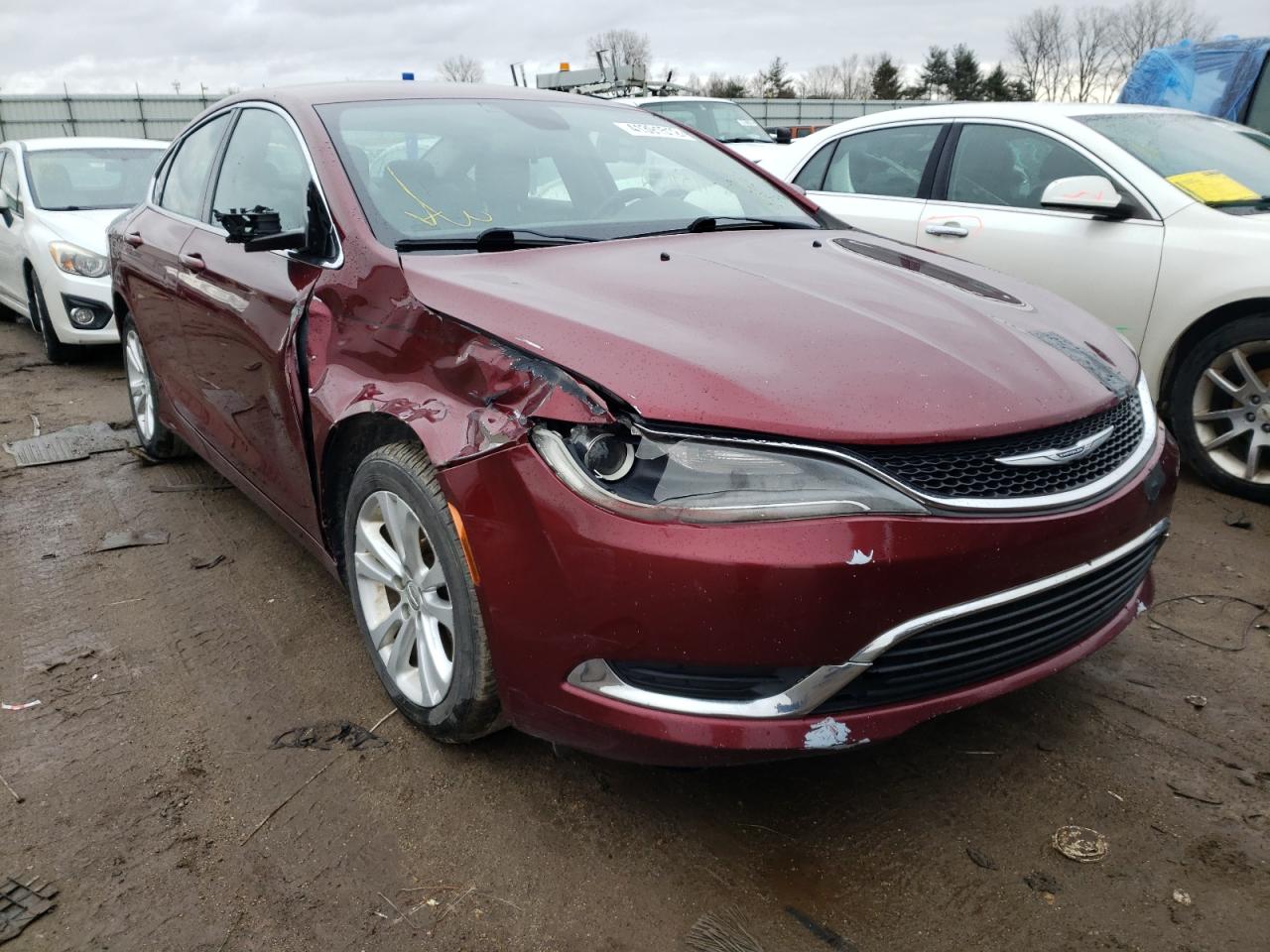 CHRYSLER 200 LIMITE 2015 with VIN 1C3CCCAB0FN617419 - Photo from auction