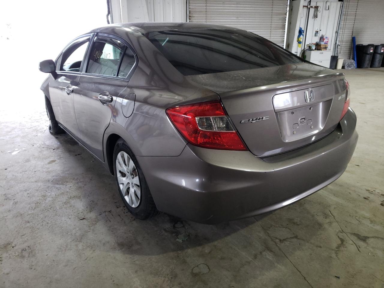 Photo 3 from auction – 2012 HONDA CIVIC LX with VIN 2HGFB2F54CH588747