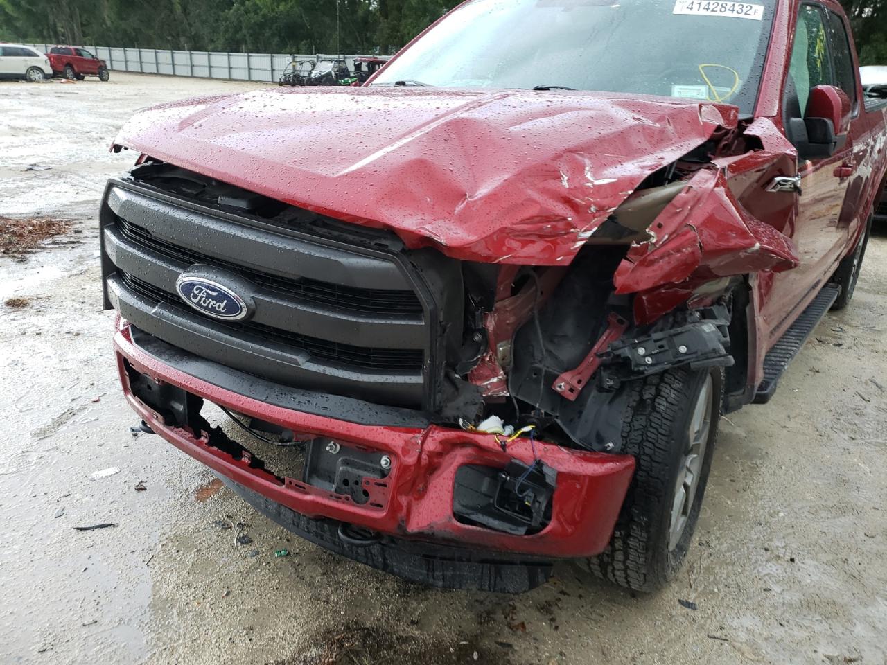 Photo 9 from auction – 2016 FORD F-150 with VIN 1FTFX1EF2GFD57938