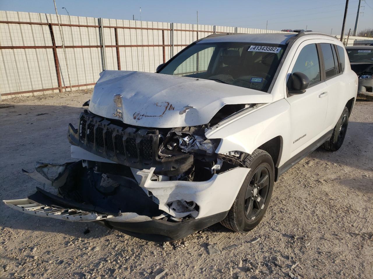 Photo 2 from auction – 2016 JEEP COMPASS SP with VIN 1C4NJCBA4GD622937