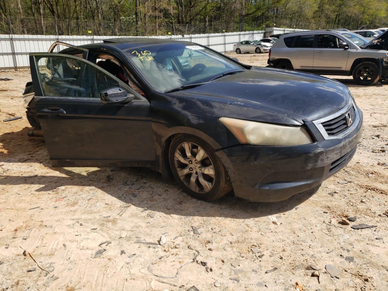 HONDA ACCORD EX 2008 with VIN JHMCP26738C076250 - Photo from auction