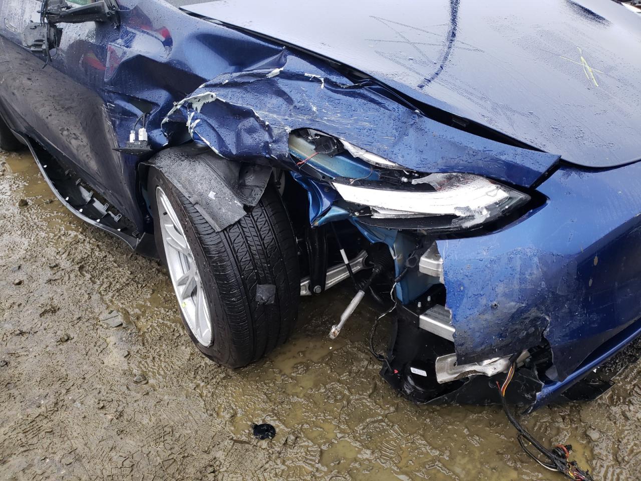 Photo 9 from auction – 2021 TESLA MODEL Y with VIN 5YJYGDEE7MF146333