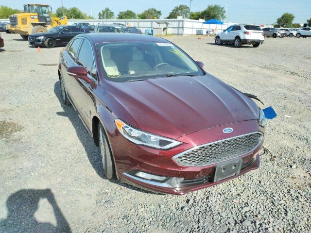 FORD FUSION TIT 2017 with VIN 3FA6P0SU3HR354439 - Photo from auction