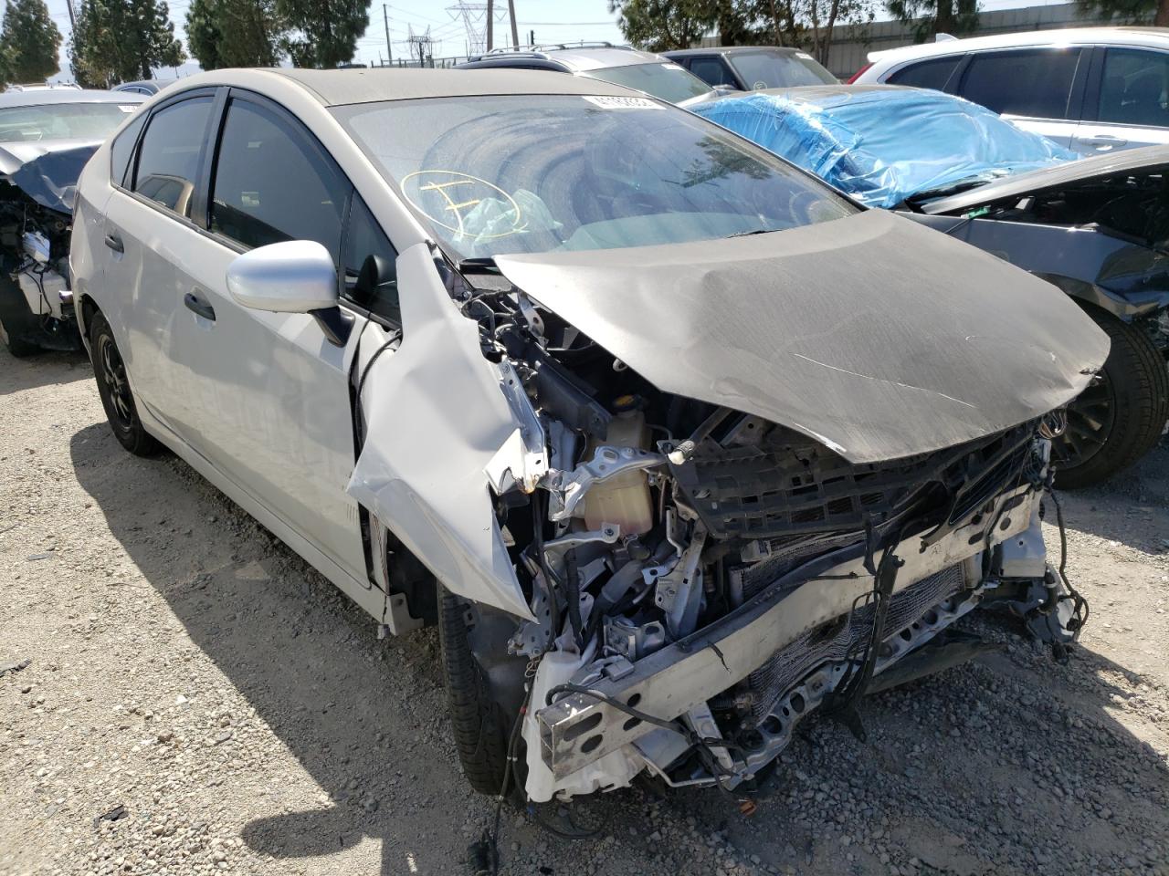 Foto 1 de la subasta – 2012 TOYOTA PRIUS con VIN JTDKN3DU3C5497075