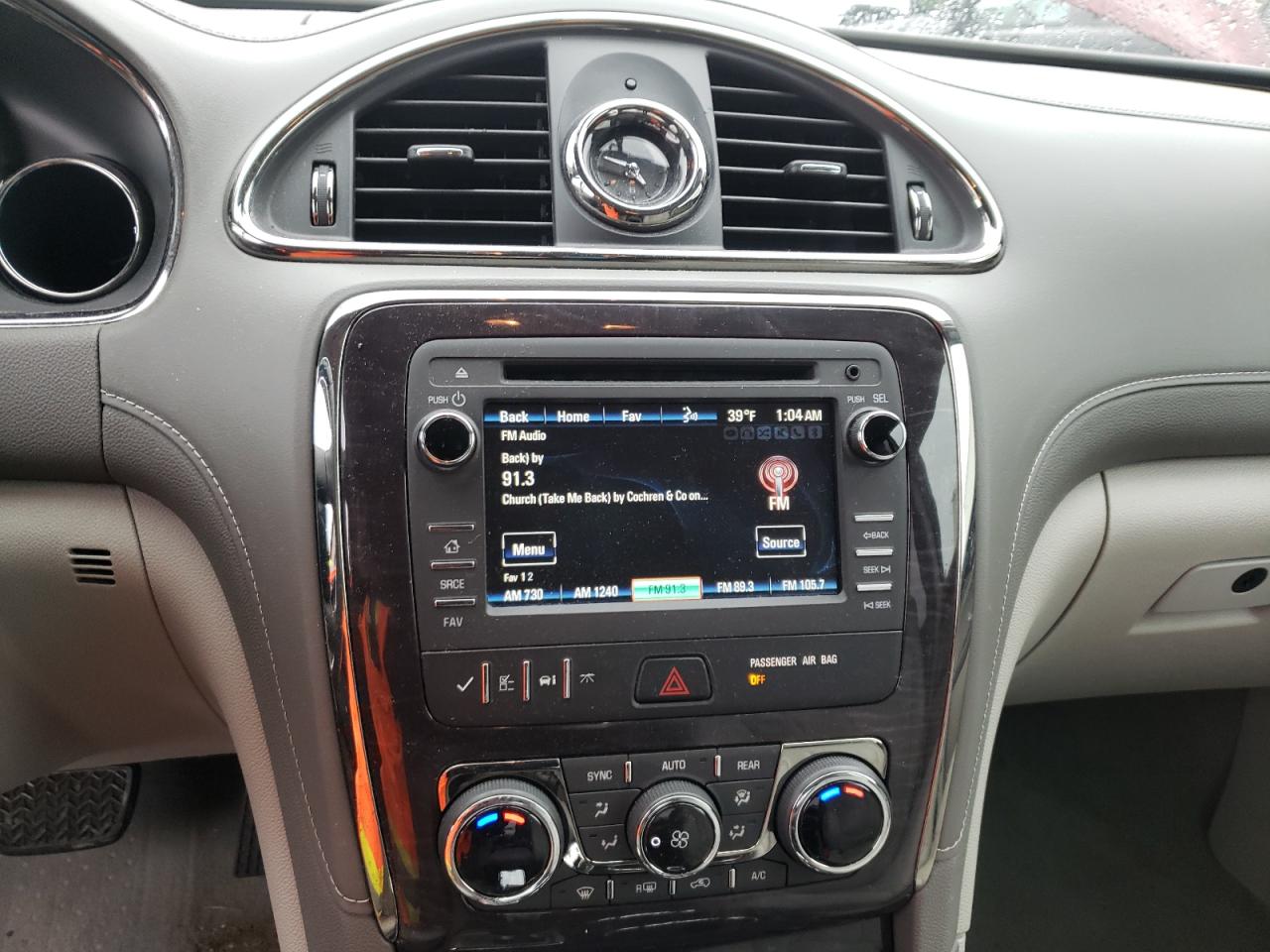 Photo 9 from auction – 2016 BUICK ENCLAVE with VIN 5GAKRBKD6GJ235180