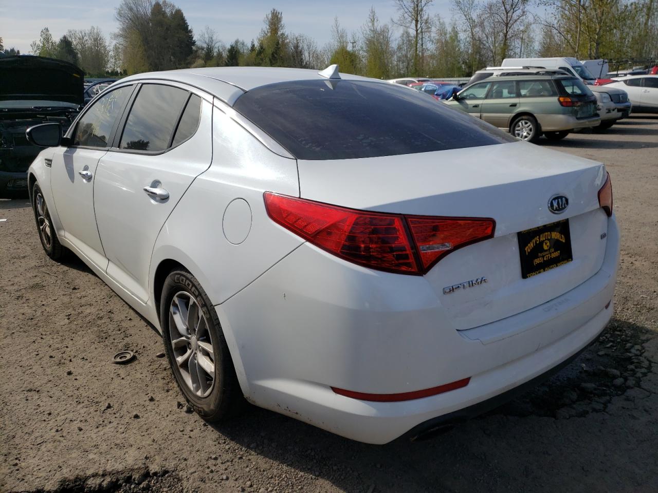 Photo 3 from auction – 2012 KIA OPTIMA LX with VIN 5XXGM4A7XCG035010