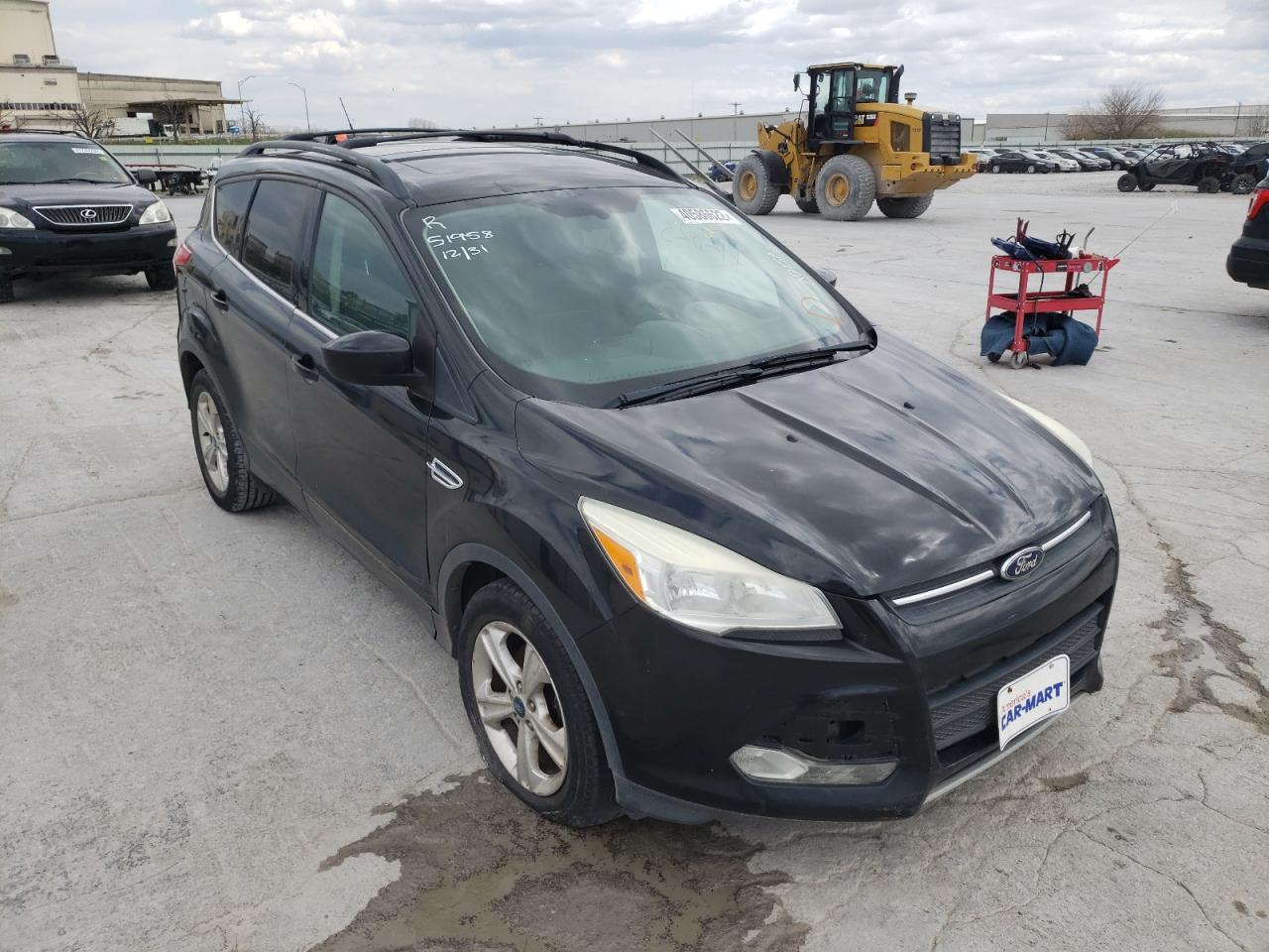 FORD ESCAPE SE 2013 with VIN 1FMCU0GX2DUC95231 - Photo from auction