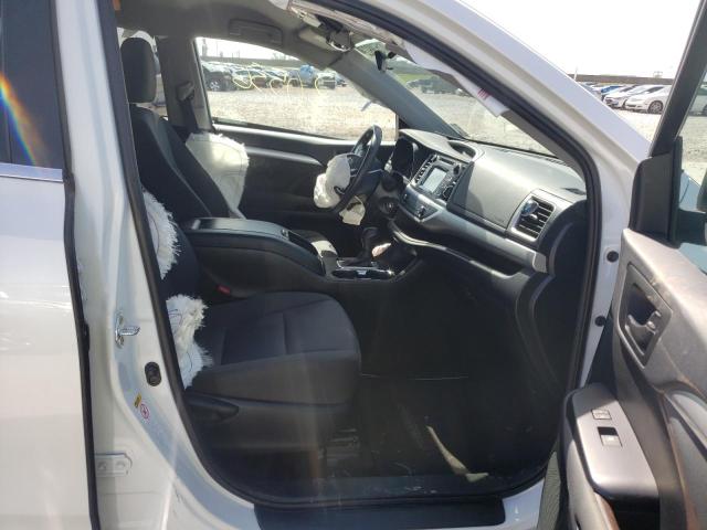 Photo 5 from auction – 2019 TOYOTA HIGHLANDER with VIN 5TDZZRFH9KS335241
