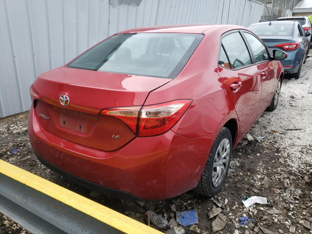 Photo 4 from auction – 2019 TOYOTA COROLLA L with VIN 2T1BURHE1KC165503