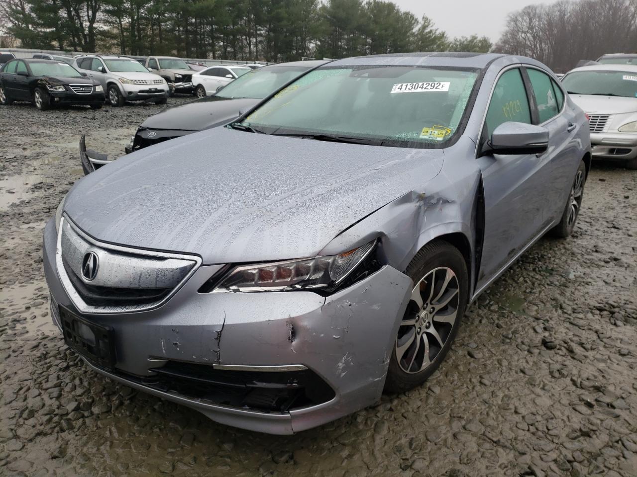 Photo 2 from auction – 2015 ACURA TLX TECH with VIN 19UUB1F59FA005500