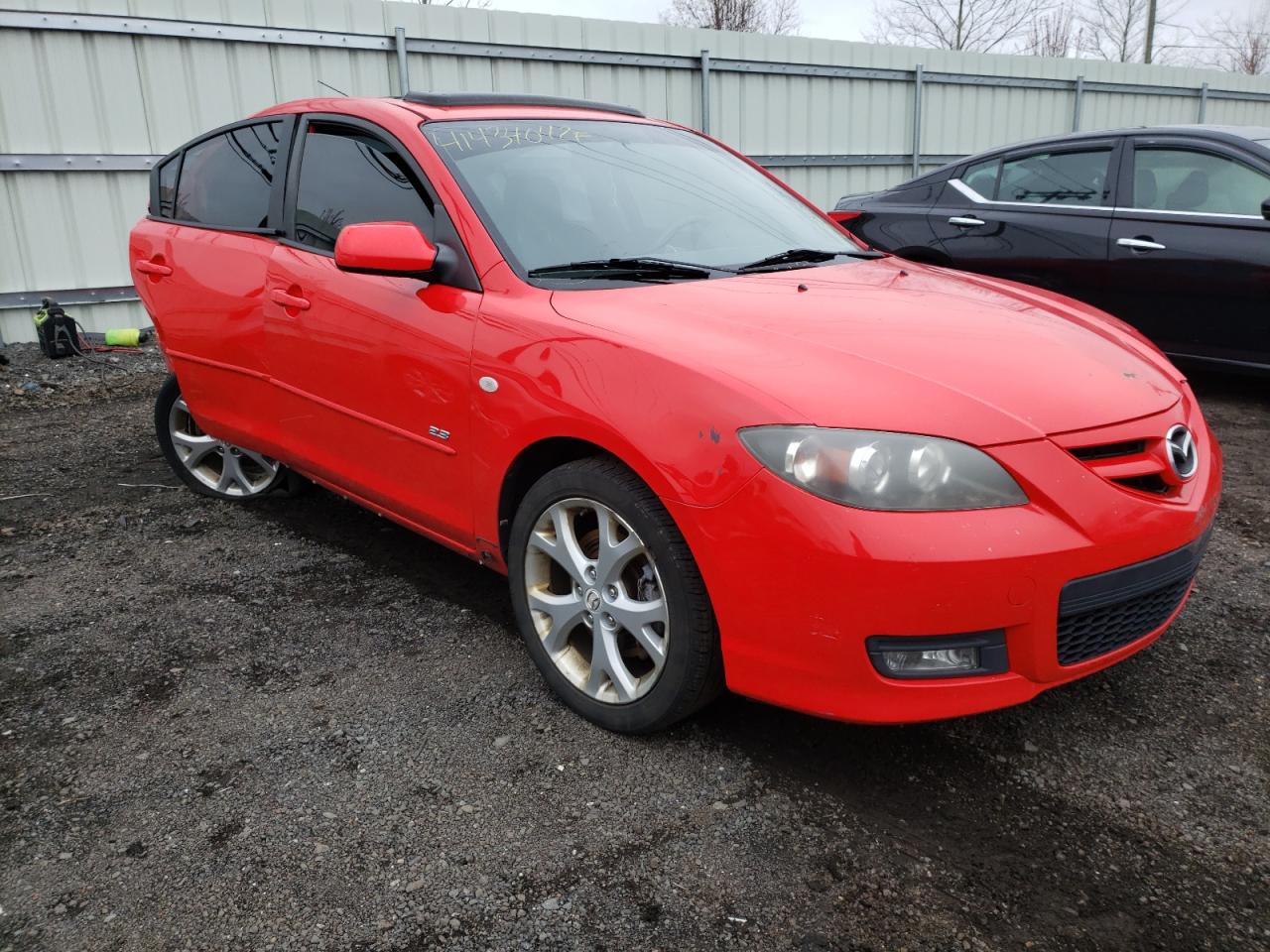 MAZDA 3 S 2007 with VIN JM1BK323471620477 - Photo from auction