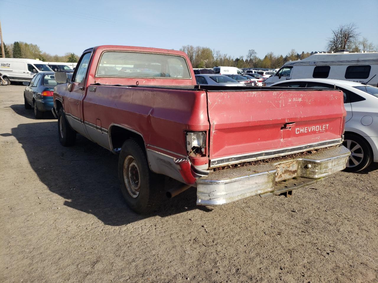 Photo 3 from auction – 1984 CHEVROLET C20 with VIN 2GCEC24H1E1230294