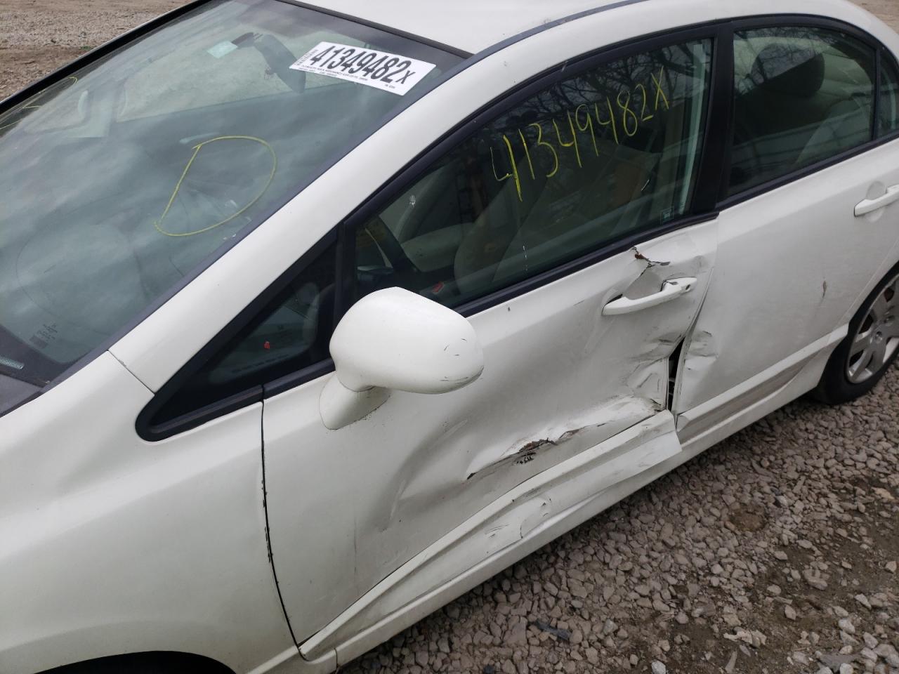 Photo 9 from auction – 2010 HONDA CIVIC LX with VIN 2HGFA1F56AH522095