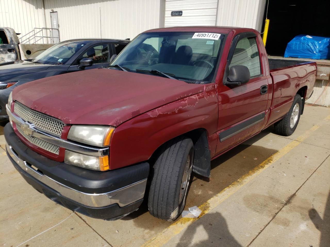 Photo 2 from auction – 2005 CHEVROLET SILVERADO with VIN 1GCEC14T45Z231560