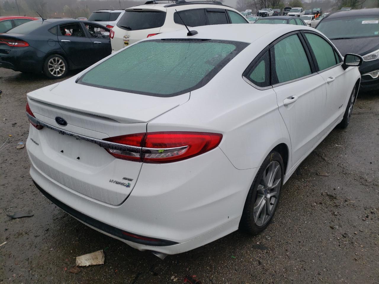 Photo 4 from auction – 2017 FORD FUSION SE with VIN 3FA6P0LU4HR296193