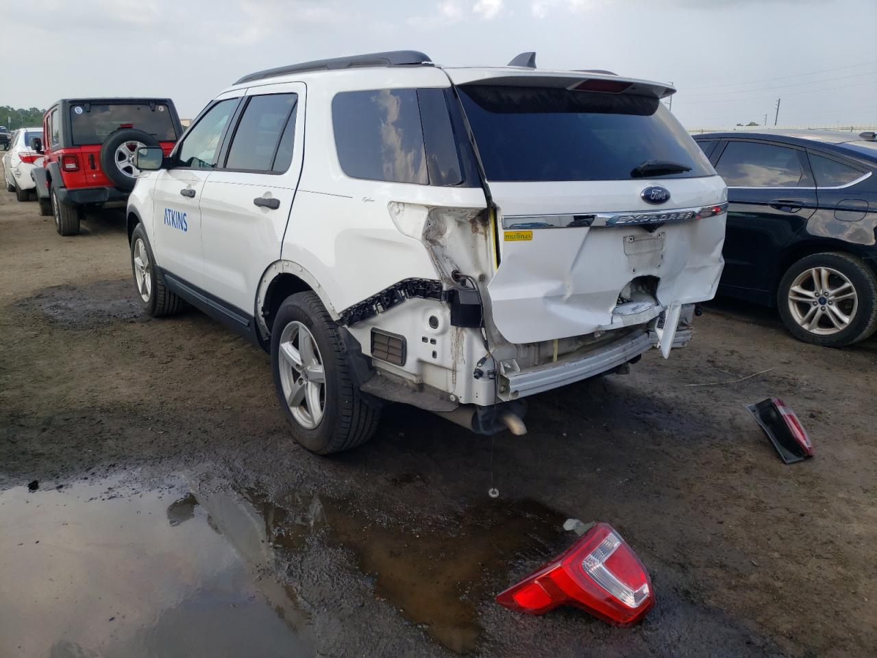 Photo 3 from auction – 2018 FORD EXPLORER with VIN 1FM5K7B87JGB75619