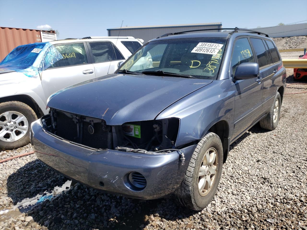 Photo 2 from auction – 2002 TOYOTA HIGHLANDER with VIN JTEGF21A020029982