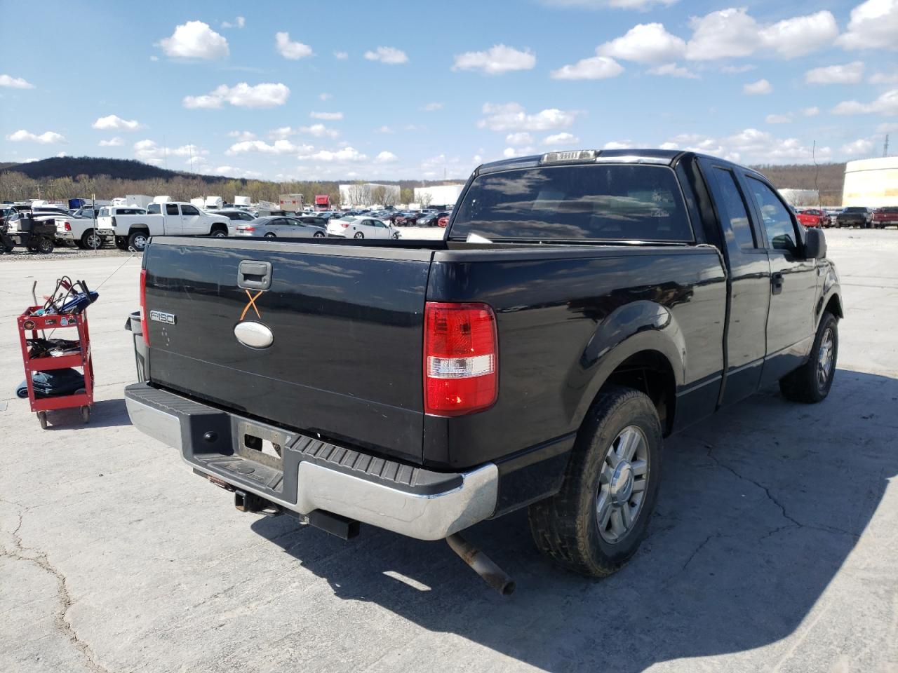Photo 4 from auction – 2007 FORD F150 with VIN 1FTRX12W37KD09728