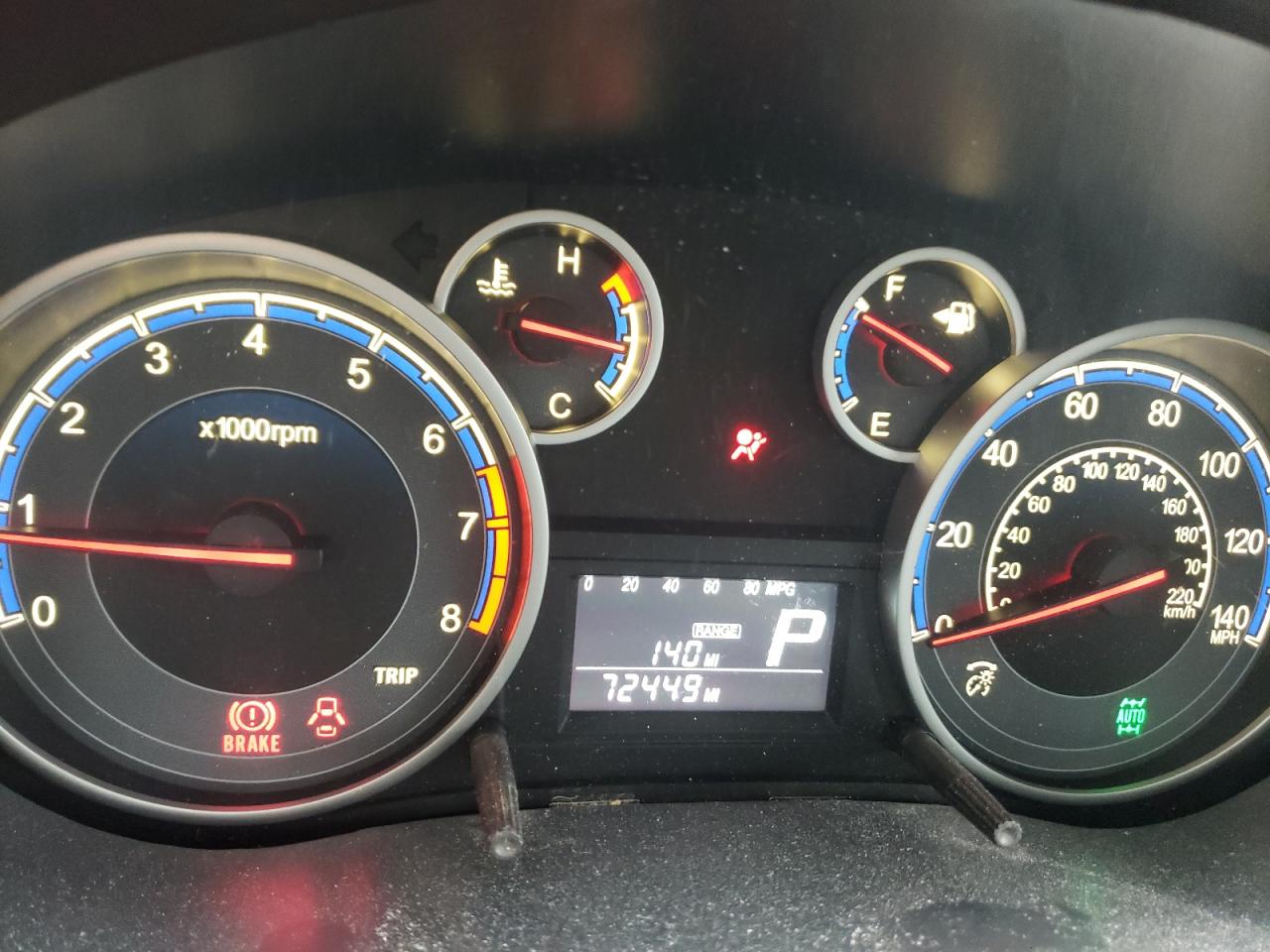 Photo 8 from auction – 2012 SUZUKI SX4 with VIN JS2YB5A37C6305327