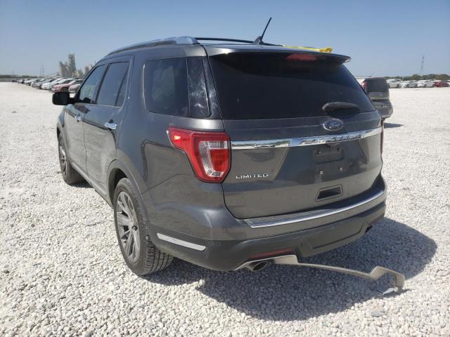 Photo 3 from auction – 2018 FORD EXPLORER L with VIN 1FM5K7F81JGB10730