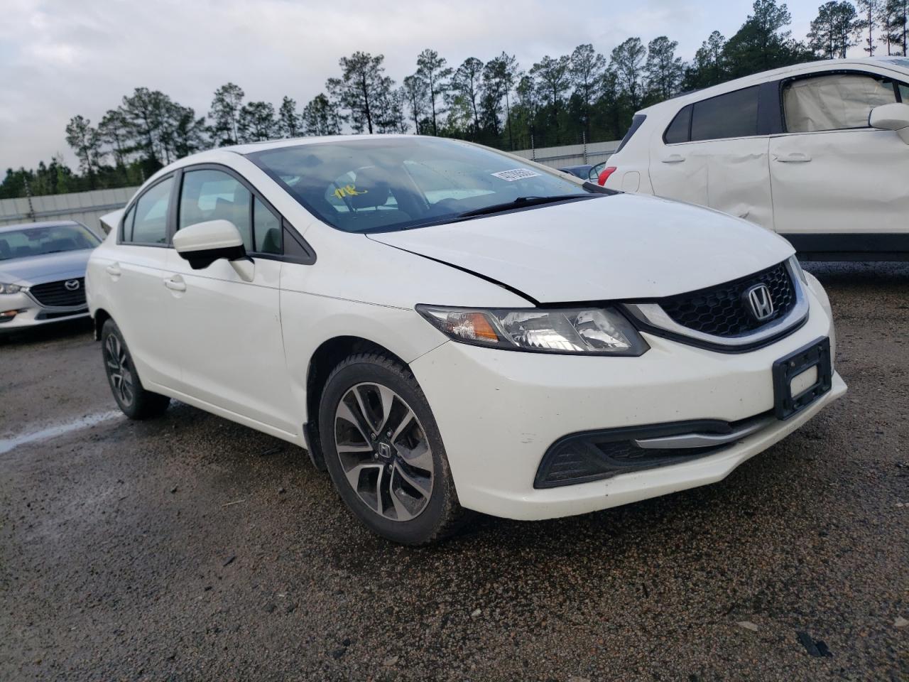 HONDA CIVIC EX 2014 with VIN 19XFB2F80EE233548 - Photo from auction